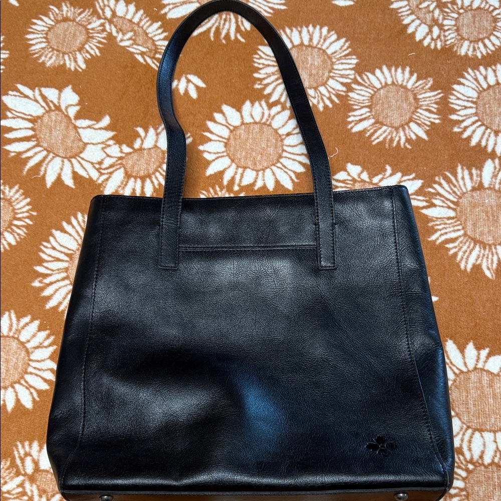 Patricia Nash Black Leather Women's Tote Bag